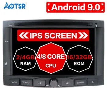Android 9.0 PX5 32GB Araba DVD Oynatıcı Citroen Berlingo Peugeot Partner otomobil radyosu FM RDS Stereo Glonass Ses Video Multimedya