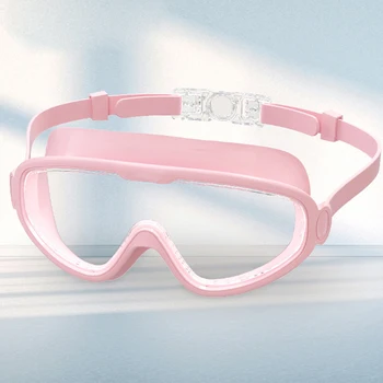Dalış Gözlüğü Yüzme Anti-Sis Cam Şnorkel Dişli Yetişkinler için Ayarlanabilir Kemer Anti Kaçak silikon halka Şnorkel Dişli MC889