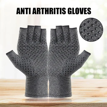 Anti Artrit Eldiven Sıkıştırma Eldiven Kadın Erkek Artrit Eller Ağrı kesici ve Karpal Tünel Desteği